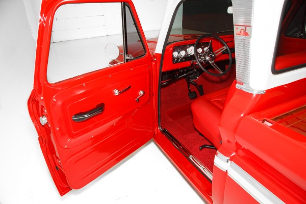For Sale Used 1965 Chevrolet Pickup Red C10 frame-Off LS1 Auto | American Dream Machines Des Moines IA 50309