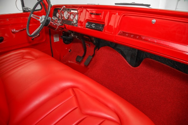 For Sale Used 1965 Chevrolet Pickup Red C10 frame-Off LS1 Auto | American Dream Machines Des Moines IA 50309