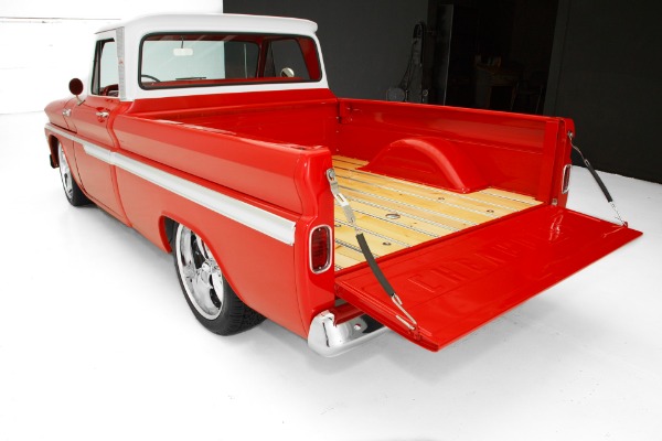 For Sale Used 1965 Chevrolet Pickup Red C10 frame-Off LS1 Auto | American Dream Machines Des Moines IA 50309