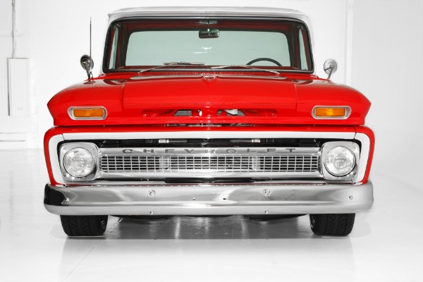 For Sale Used 1965 Chevrolet Pickup Red C10 frame-Off LS1 Auto | American Dream Machines Des Moines IA 50309