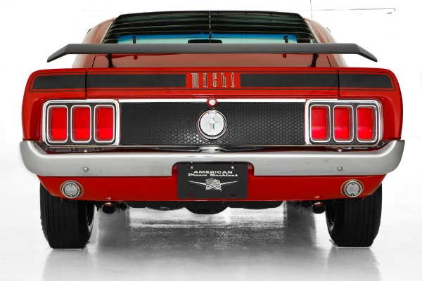 For Sale New 1970 Ford Mustang Candy Apple Red Mach 1, 351 | American Dream Machines Des Moines IA 50309