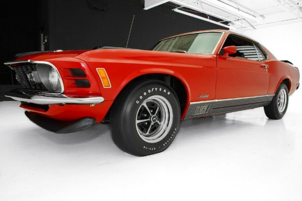 For Sale New 1970 Ford Mustang Candy Apple Red Mach 1, 351 | American Dream Machines Des Moines IA 50309