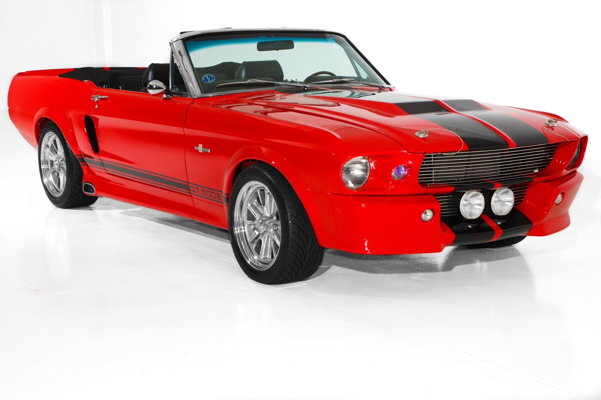 For Sale Used 1968 Ford Mustang Red/Black Eleanor 5-speed | American Dream Machines Des Moines IA 50309