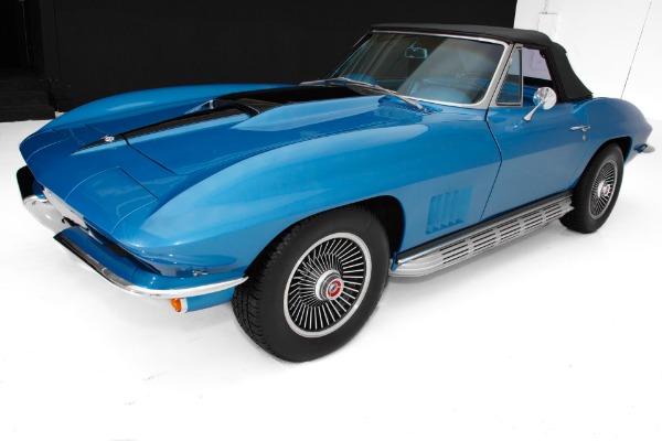 For Sale Used 1967 Chevrolet Corvette Blue 327/350 4-Speed | American Dream Machines Des Moines IA 50309