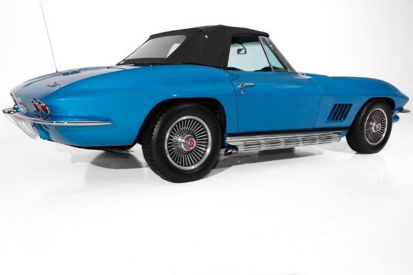 For Sale Used 1967 Chevrolet Corvette Blue 327/350 4-Speed | American Dream Machines Des Moines IA 50309