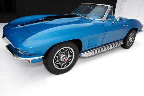 For Sale Used 1967 Chevrolet Corvette Blue 327/350 4-Speed | American Dream Machines Des Moines IA 50309