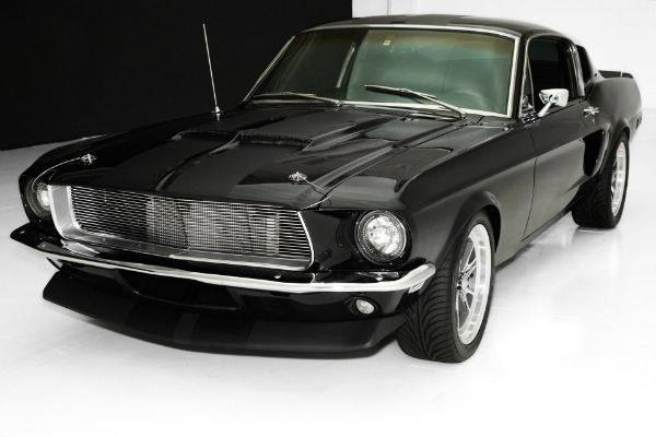 For Sale Used 1968 Ford Mustang Black Shelby Options, 5-speed | American Dream Machines Des Moines IA 50309