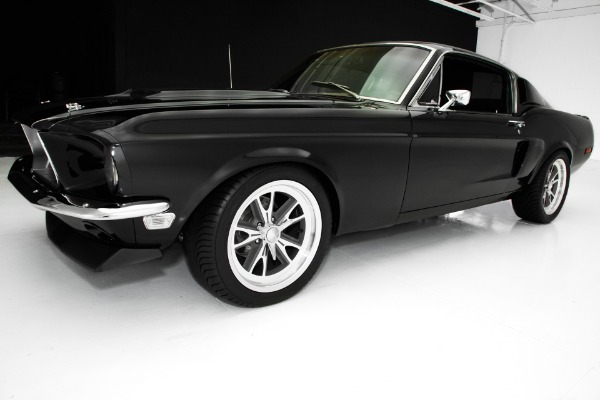 For Sale Used 1968 Ford Mustang Black Shelby Options, 5-speed | American Dream Machines Des Moines IA 50309