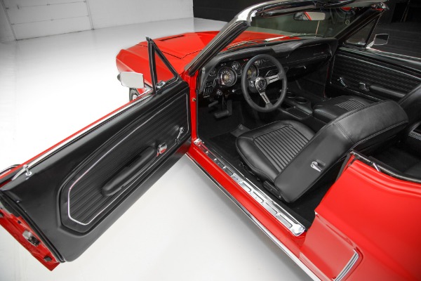 For Sale Used 1968 Ford Mustang Candy Apple Red New Black Int | American Dream Machines Des Moines IA 50309