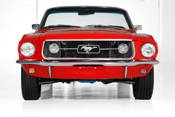 For Sale Used 1968 Ford Mustang Candy Apple Red New Black Int | American Dream Machines Des Moines IA 50309