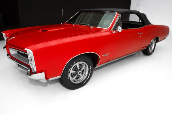 For Sale Used 1966 Pontiac GTO Convertible 389 PS, PB, PHS | American Dream Machines Des Moines IA 50309