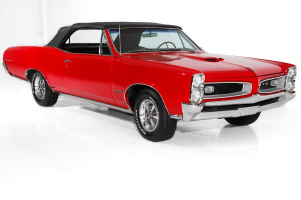 For Sale Used 1966 Pontiac GTO Convertible 389 PS, PB, PHS | American Dream Machines Des Moines IA 50309