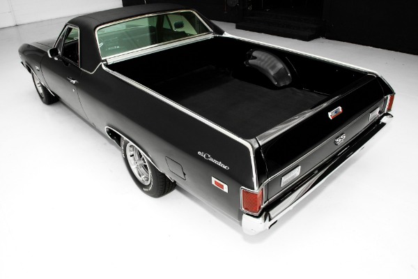 For Sale Used 1969 Chevrolet El Camino Black SS Auto PS PB PW | American Dream Machines Des Moines IA 50309