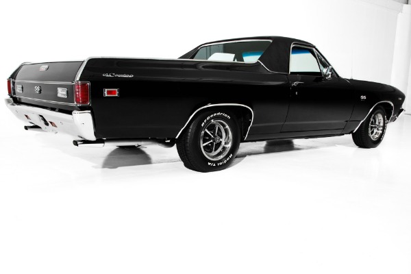 For Sale Used 1969 Chevrolet El Camino Black SS Auto PS PB PW | American Dream Machines Des Moines IA 50309