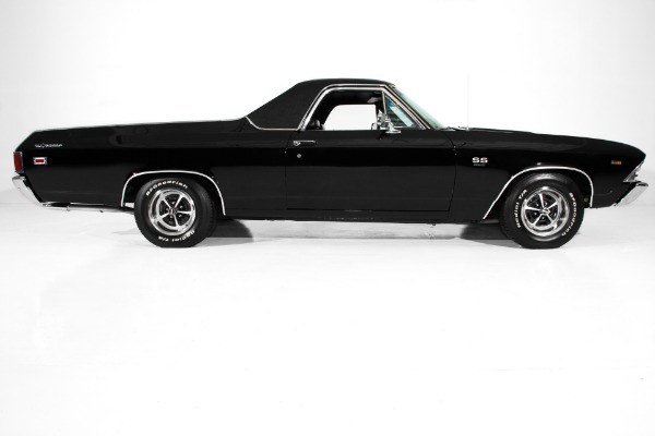 For Sale Used 1969 Chevrolet El Camino Black SS Auto PS PB PW | American Dream Machines Des Moines IA 50309