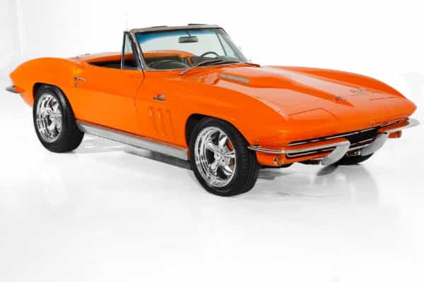 For Sale Used 1966 Chevrolet Corvette Tangerine Dream ZZ502 | American Dream Machines Des Moines IA 50309