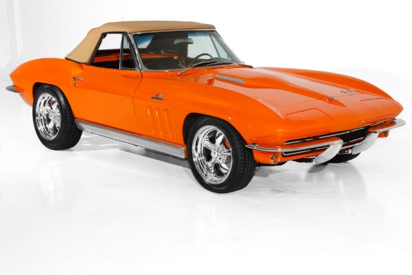 For Sale Used 1966 Chevrolet Corvette Tangerine Dream ZZ502 | American Dream Machines Des Moines IA 50309