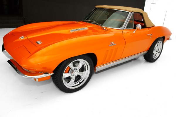 For Sale Used 1966 Chevrolet Corvette Tangerine Dream ZZ502 | American Dream Machines Des Moines IA 50309