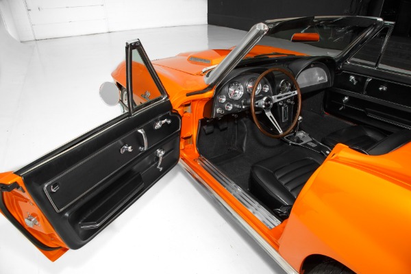 For Sale Used 1966 Chevrolet Corvette Tangerine Dream ZZ502 | American Dream Machines Des Moines IA 50309