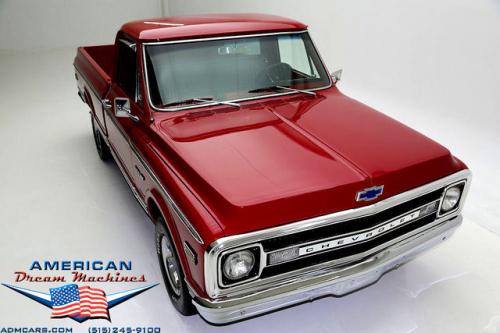 For Sale Used 1969 Chevrolet C10 Pickup 350 CI, Tilt, PS  Pickup | American Dream Machines Des Moines IA 50309