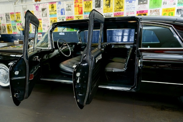 For Sale Used 1960 Cadillac Fleetwood Sinister Black Limo | American Dream Machines Des Moines IA 50309