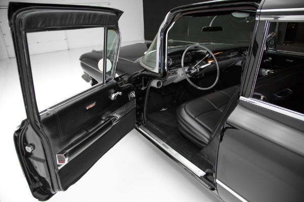 For Sale Used 1960 Cadillac Fleetwood Sinister Black Limo | American Dream Machines Des Moines IA 50309