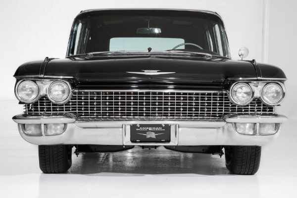 For Sale Used 1960 Cadillac Fleetwood Sinister Black Limo | American Dream Machines Des Moines IA 50309