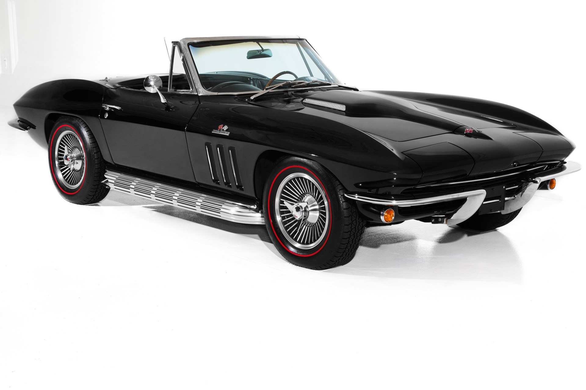 For Sale Used 1965 Chevrolet Corvette Triple Black, Big Block | American Dream Machines Des Moines IA 50309