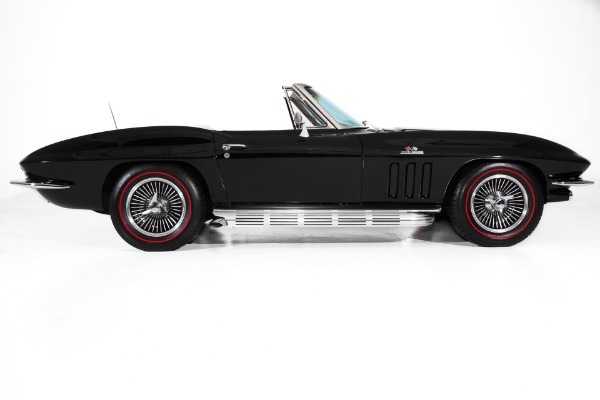 For Sale Used 1965 Chevrolet Corvette Triple Black, Big Block | American Dream Machines Des Moines IA 50309