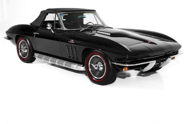 For Sale Used 1965 Chevrolet Corvette Triple Black, Big Block | American Dream Machines Des Moines IA 50309