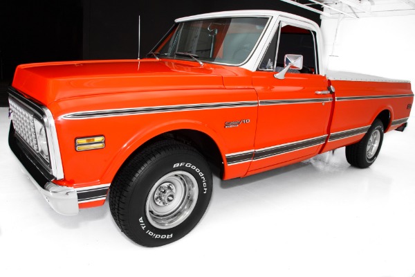 For Sale Used 1971 Chevrolet Pickup Cheyenne houndstooth | American Dream Machines Des Moines IA 50309