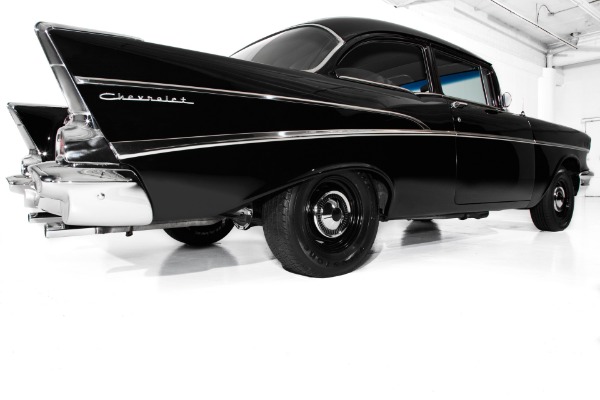 For Sale Used 1957 Chevrolet 210 Black 4-Speed Street Racer | American Dream Machines Des Moines IA 50309