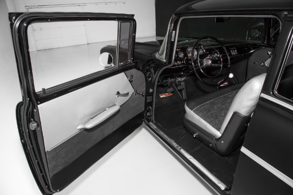 For Sale Used 1957 Chevrolet 210 Black 4-Speed Street Racer | American Dream Machines Des Moines IA 50309