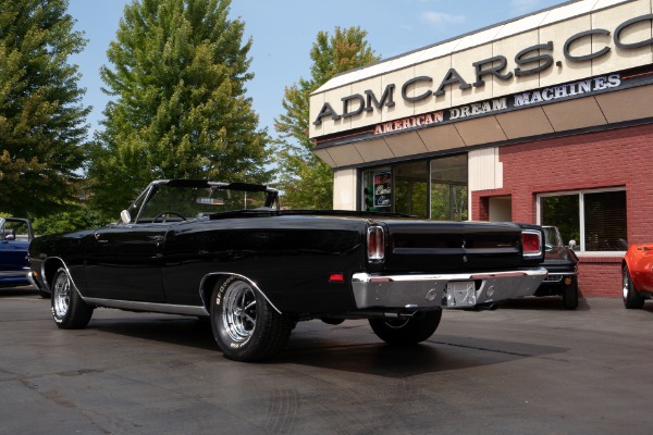 For Sale Used 1969 Plymouth Road Runner Triple Black 4-Speed | American Dream Machines Des Moines IA 50309