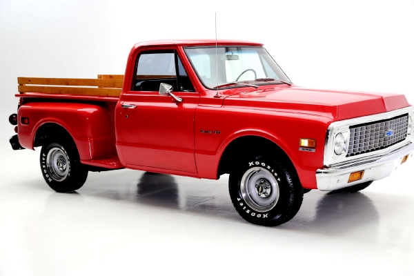 For Sale Used 1971 Chevrolet C10 Pickup Shortbox stepside frame off | American Dream Machines Des Moines IA 50309