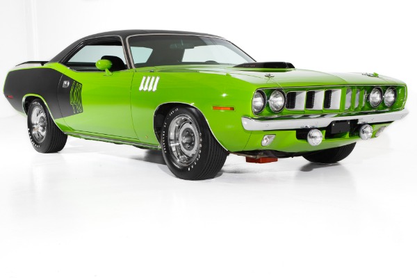 For Sale Used 1971 Plymouth Cuda 440 6-Pack Frame-Off | American Dream Machines Des Moines IA 50309