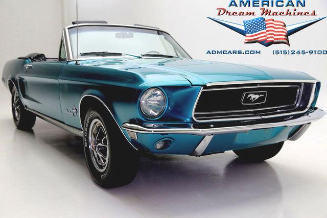 For Sale Used 1968 Ford Mustang Convertible convertible | American Dream Machines Des Moines IA 50309