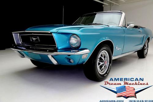 For Sale Used 1968 Ford Mustang Convertible convertible | American Dream Machines Des Moines IA 50309