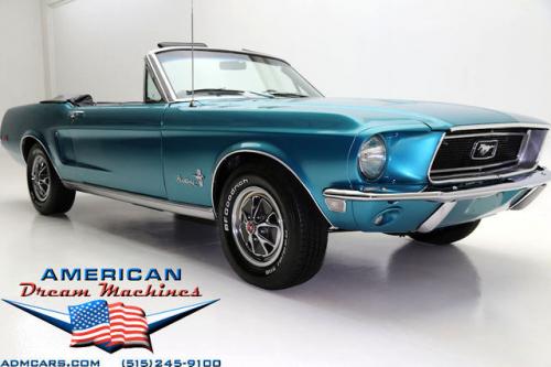 For Sale Used 1968 Ford Mustang Convertible convertible | American Dream Machines Des Moines IA 50309