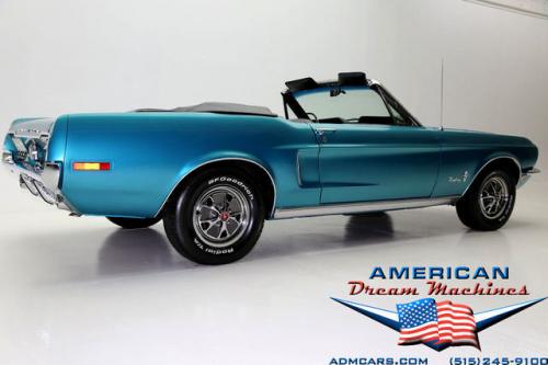 For Sale Used 1968 Ford Mustang Convertible convertible | American Dream Machines Des Moines IA 50309