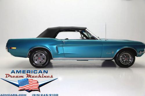 For Sale Used 1968 Ford Mustang Convertible convertible | American Dream Machines Des Moines IA 50309