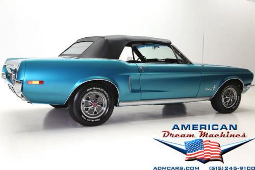 For Sale Used 1968 Ford Mustang Convertible convertible | American Dream Machines Des Moines IA 50309