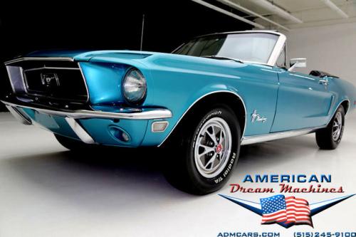 For Sale Used 1968 Ford Mustang Convertible convertible | American Dream Machines Des Moines IA 50309