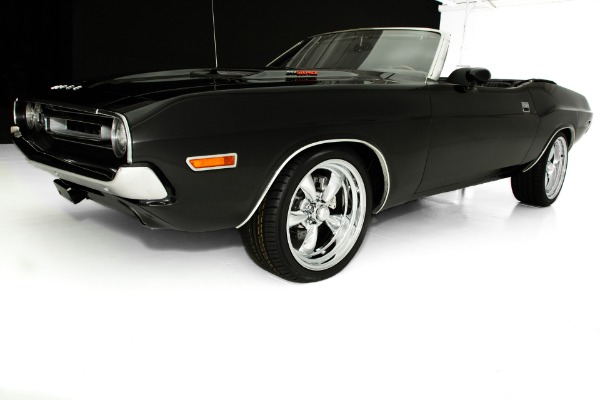 For Sale Used 1971 Dodge Challenger Triple Black 440 6pack | American Dream Machines Des Moines IA 50309