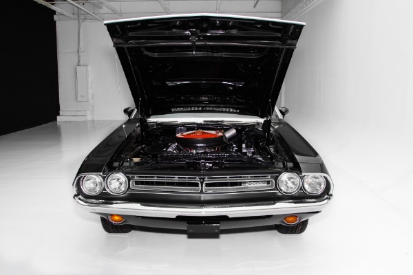 For Sale Used 1971 Dodge Challenger Triple Black 440 6pack | American Dream Machines Des Moines IA 50309