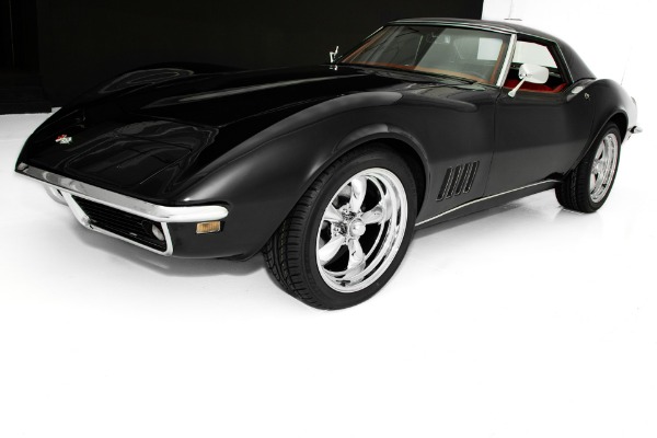 For Sale Used 1968 Chevrolet Corvette Black, Red 4-Speed | American Dream Machines Des Moines IA 50309