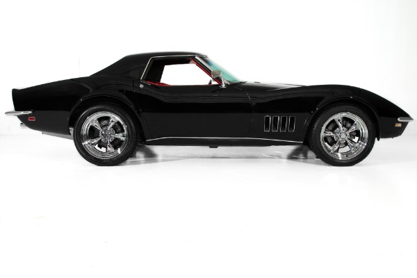 For Sale Used 1968 Chevrolet Corvette Black, Red 4-Speed | American Dream Machines Des Moines IA 50309