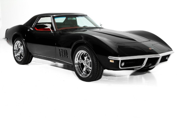 For Sale Used 1968 Chevrolet Corvette Black, Red 4-Speed | American Dream Machines Des Moines IA 50309