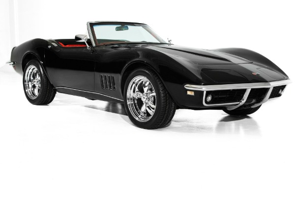 For Sale Used 1968 Chevrolet Corvette Black, Red 4-Speed | American Dream Machines Des Moines IA 50309