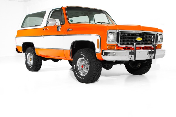 For Sale Used 1974 Chevrolet Blazer K5 4x4, 4-Speed Go Topless | American Dream Machines Des Moines IA 50309
